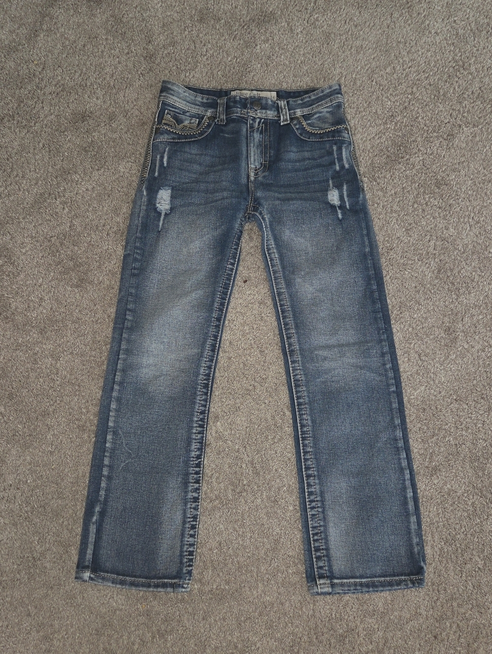 Distressed Blue Cult jeans, good condition